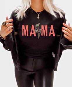 rocker mama shirt skeleton mom tee cool mom t shirt for new moms best mothers day shirts unique rockstar mother apparel 8rksr