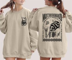 rocking mom skeleton sweatshirt for mothers day funny mom shirt best mom ever gift for rocker moms cfjbs