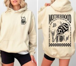 rocking motherhood hoodie for moms with skeleton design funny mom shirt ideal for mothers day gifts 5sauq