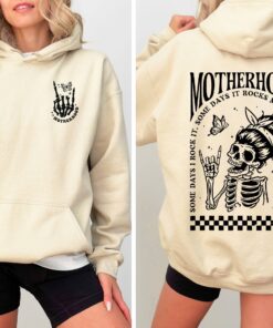 rocking motherhood hoodie for moms with skeleton design funny mom shirt ideal for mothers day gifts 5sauq