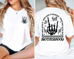 rocking motherhood skeleton shirt for moms funny trendy womens t shirt vintage mom life apparel for mothers day 32jmy