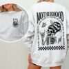 rocking motherhood sweatshirt for moms funny mama shirt skeleton design unique mom life apparel gifts xrkh2