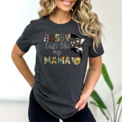 sassy just like my mama shirt with sunflower design for mothers day cute plant lover mom tee gifts from daughter 6nacn