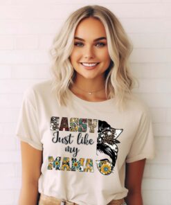 sassy just like my mama shirt with sunflower design for mothers day cute plant lover mom tee gifts from daughter ivyij