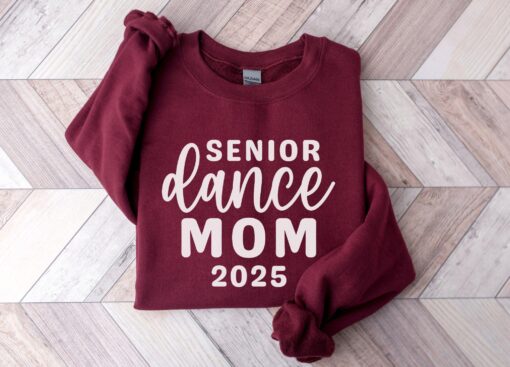 senior dance mom 2025 sweatshirt for women funny mom life shirt class of 2025 dance mom gift unique apparel jqnln