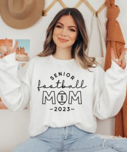 senior football mom sweatshirt for game day support funny football mom shirt unique christmas gift for moms n0i8y