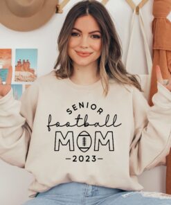 senior football mom sweatshirt for game day support funny football mom shirt unique christmas gift for moms vpih9