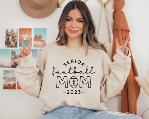 senior football mom sweatshirt for game day support funny football mom shirt unique christmas gift for moms vpih9 scaled