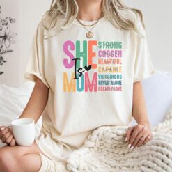 she is mom shirt colorful christian mom shirt with bible verse best mom ever shirt for mothers day gifts cqiqv scaled