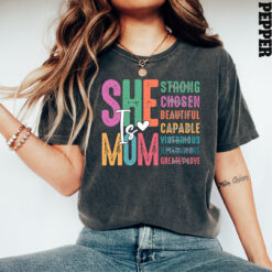 she is mom shirt colorful christian mom shirt with bible verse best mom ever shirt for mothers day gifts qyz3g scaled