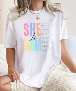 she is mom shirt strong mom t shirt with bible verse christian mom shirt for mothers day gifts opauc