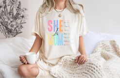 she is mom shirt strong mom t shirt with bible verse christian mom shirt for mothers day gifts vyrwa