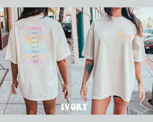 she is mom strong shirt christian bible verse t shirt for moms best mom ever vintage style mothers day gift