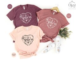 sister love shirt connected by heart best sister shirt for sisters side by side or miles apart gifts for sisters fmp8x scaled