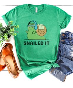 snailed it snail shirt funny running tee cute workout shirt for runners unique snail gifts marathon apparel qkuq3