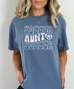 soccer aunt shirt cute soccer aunt tee for aunts soccer auntie t shirt unique gift for soccer loving aunts tdlsz