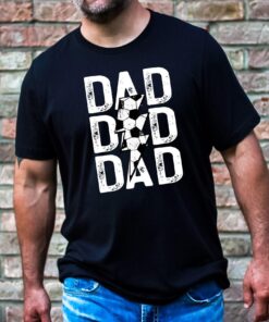 soccer dad shirt for game day fathers day gift soccer fan tee personalized dad gifts for papa and grandpa guuo9