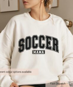 soccer mama hoodie soccer mom sweatshirt game day shirt for soccer fans unique gift for soccer moms utqjy