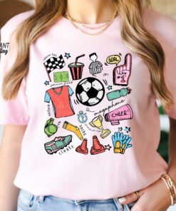 soccer mama shirt for women cool mom hoodie sports mom sweatshirt game day crewneck soccer mom apparel jzhf0