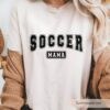 Soccer Mama T-Shirt for Moms Soccer Fans Game Day Shirt Unique Gift for Soccer Moms Sports Apparel