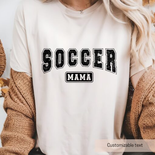 soccer mama t shirt for moms soccer fans game day shirt unique gift for soccer moms sports apparel sbcaw