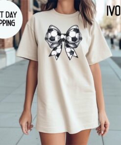 soccer mom shirt cute game day t shirt personalized soccer bow design for women best gifts for soccer moms ibpjm