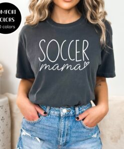soccer mom shirt cute oversized tee gift for soccer moms comfort colors t shirt perfect for game day 77vzh