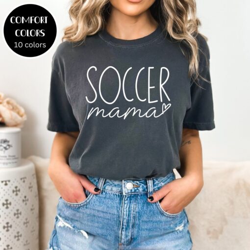 soccer mom shirt cute oversized tee gift for soccer moms comfort colors t shirt perfect for game day 77vzh scaled