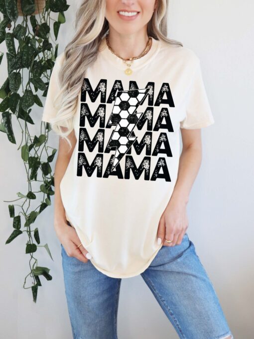 soccer mom shirt for game day soccer mama life gift comfort colors soccer coach shirt for soccer season 9lzho scaled