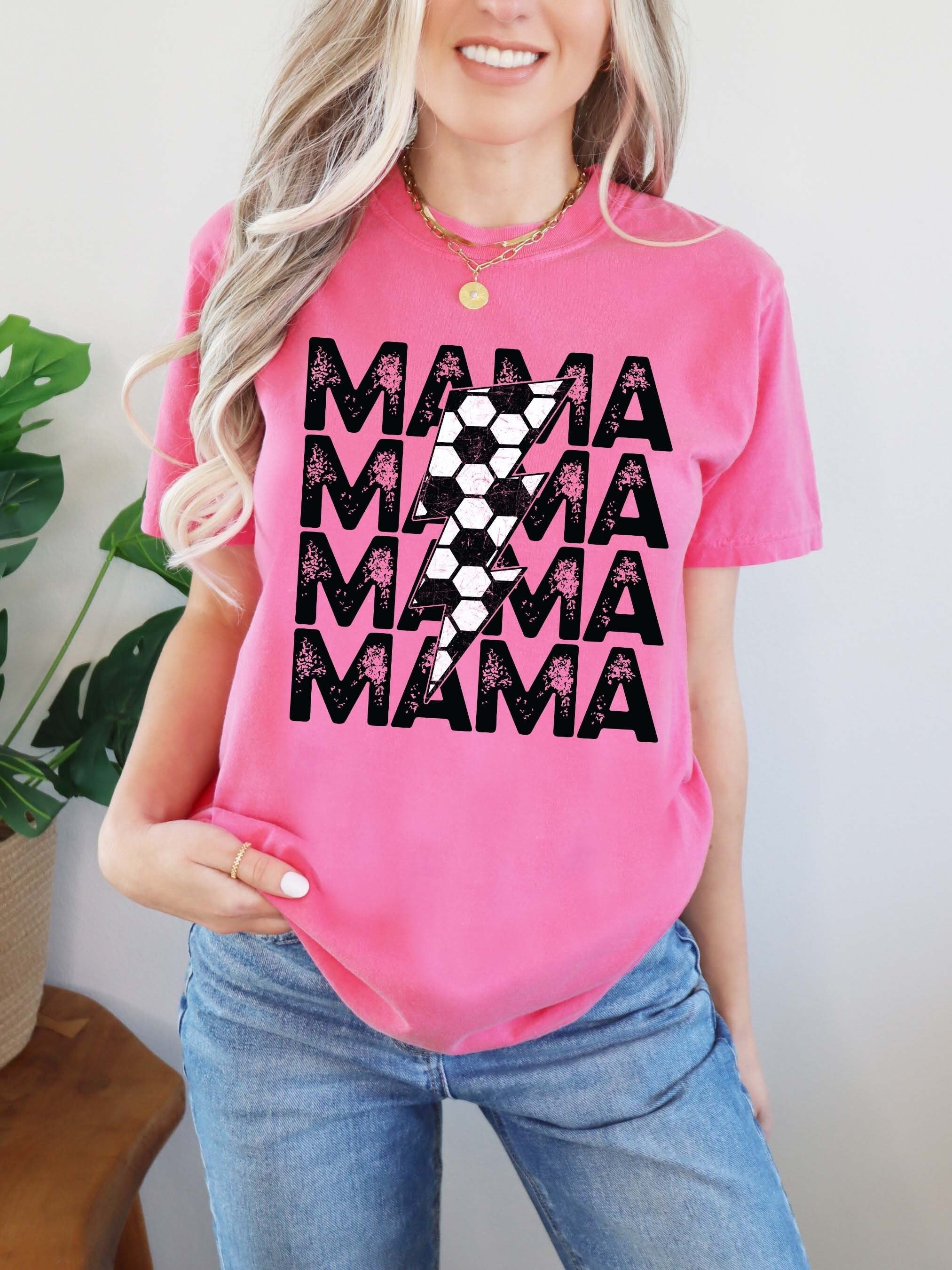 soccer mom shirt for game day soccer mama life gift comfort colors soccer coach shirt for soccer season otspw scaled