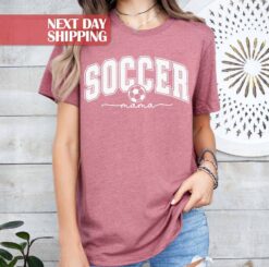 soccer mom shirt for players and coaches best soccer fan shirt for moms perfect gift for soccer game days ndrd6