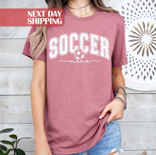 soccer mom shirt for players and coaches best soccer fan shirt for moms perfect gift for soccer game days ndrd6