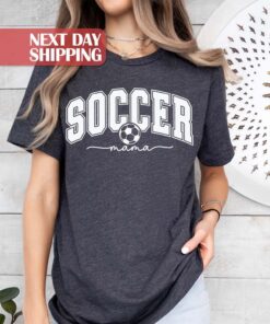 soccer mom shirt for players and coaches best soccer fan shirt for moms perfect gift for soccer game days vjppv