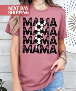 soccer mom shirt retro style soccer team shirt for soccer mama game day and coach gifts qplqe