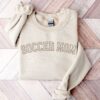 soccer mom sweatshirt crewneck for game day soccer lovers unique gift for moms who love soccer fhtny