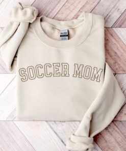 soccer mom sweatshirt crewneck for game day soccer lovers unique gift for moms who love soccer fhtny