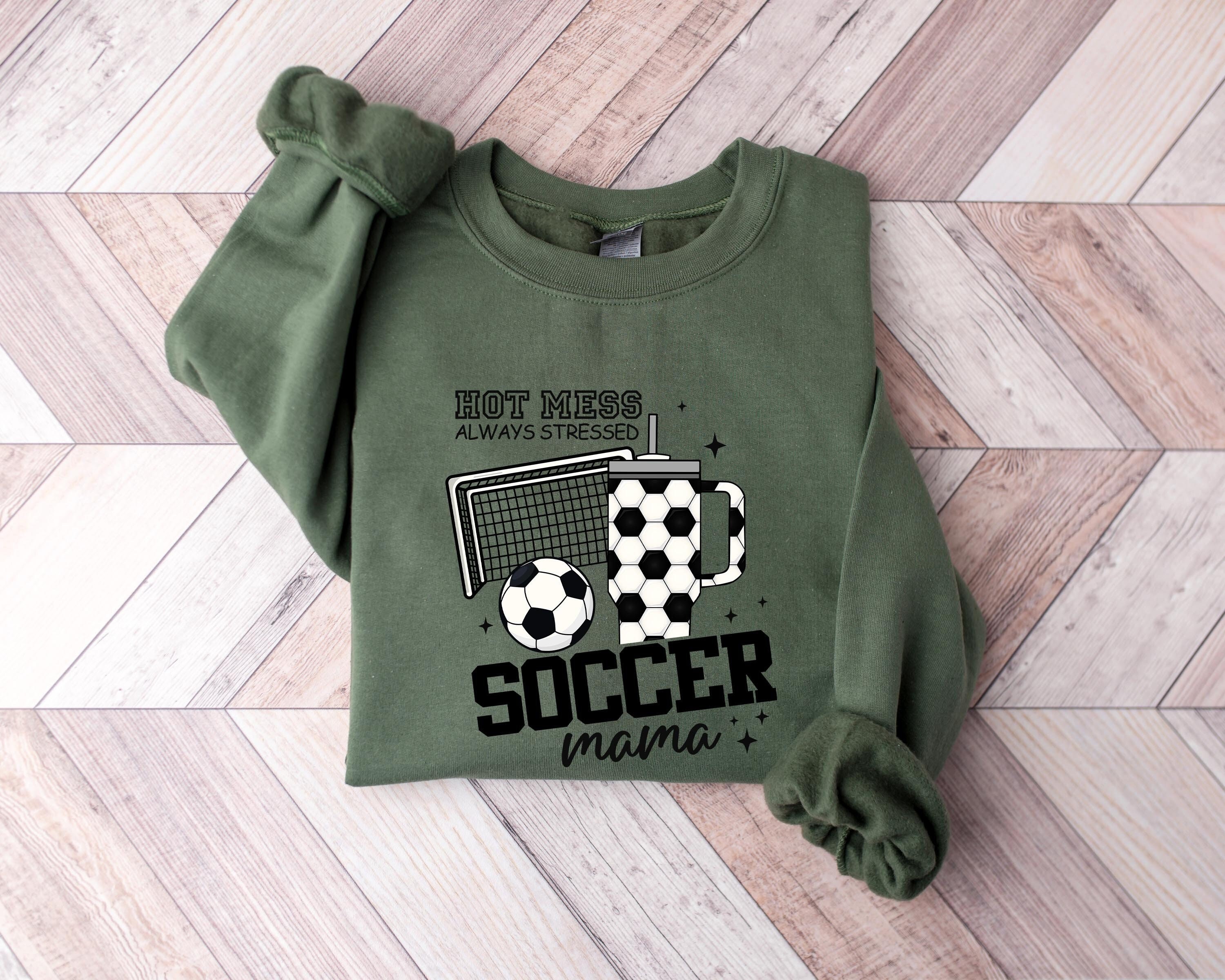 soccer mom sweatshirt crewneck shirt for soccer mama stylish apparel for moms supporting their kids gqkeo scaled