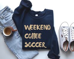 soccer mom sweatshirt for game day weekend coffee soccer shirt womens athletic apparel kvgmg