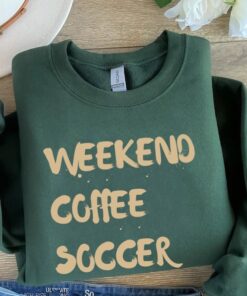 soccer mom sweatshirt for game day weekend coffee soccer shirt womens athletic apparel lwcrm