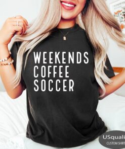 soccer mom sweatshirt for women weekend game day coffee lover casual wear y5c2u