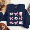 soccer mom sweatshirt with pink ribbon bow cute sports mama shirt for mothers day game day gifts 3shyt scaled