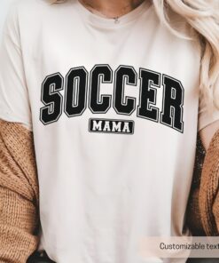 soccer mom t shirt for game day soccer mama shirt sports tee for soccer fans unique gift for soccer moms suhow