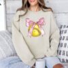 Softball Bow Shirt for Girls Soft Girl Aesthetic Tee Pink Bow Social Club Baseball Sweatshirt for Softball Fans
