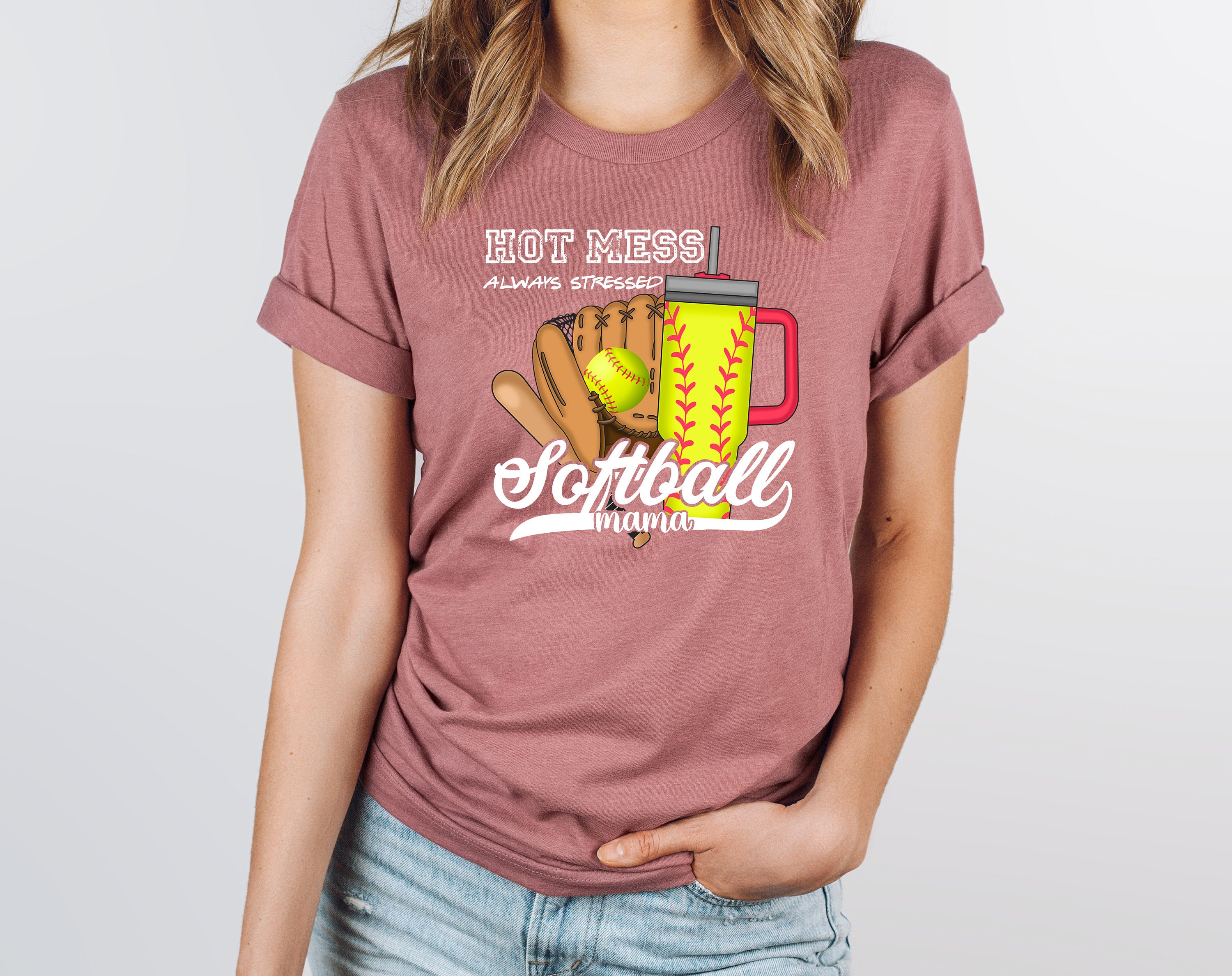 softball mama shirt always stressed funny mom life tee sports mom gift for mothers day unique softball mom t shirt auzl4 scaled