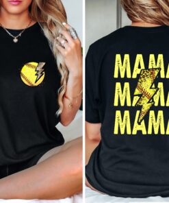 softball mama shirt funny sports mom t shirt game day tee for softball moms best mom gift for sports team fans kyrfq