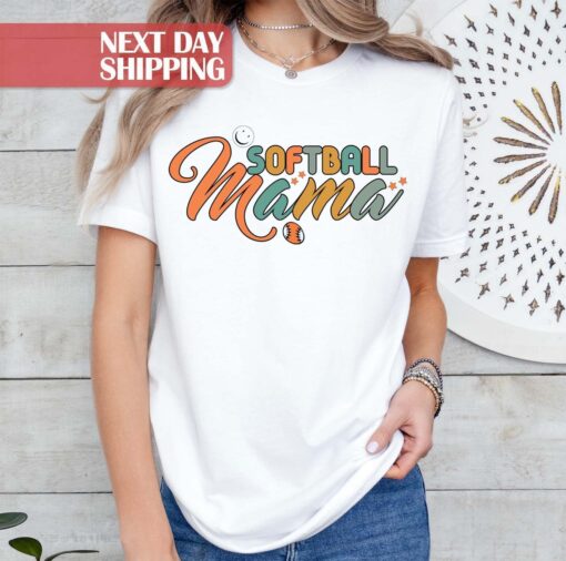 softball mom shirt for game day cute mama softball t shirt funny gifts for softball lovers best mom ever shirt