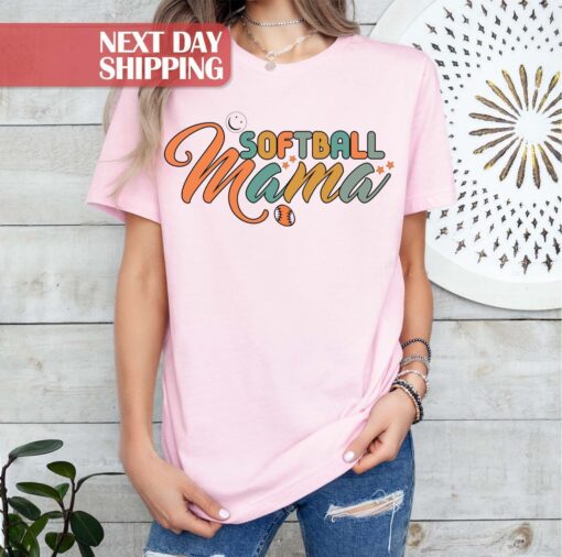 softball mom shirt for game day cute mama softball t shirt funny gifts for softball lovers best mom ever shirt ulioc