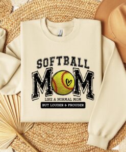 softball mom shirt like a normal mom but louder prouder funny t shirt for sports mama mothers day gift m4bx3