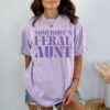somebodys feral aunt shirt comfort colors tee favorite aunt shirt new aunt gift pregnancy announcement t shirt x5x2c scaled