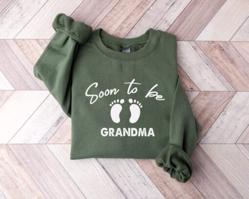 soon to be grandma sweatshirt new grandparents shirt best nana t shirt unique gift for new granny and grandmother zpd6f scaled